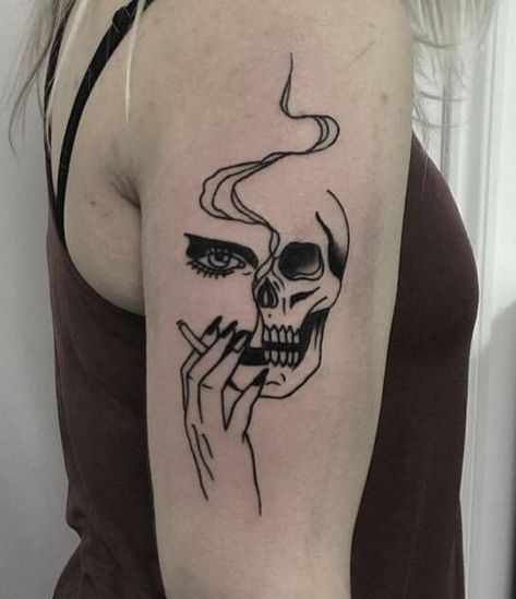 Flash Tattoos For Women, Tattoo Learning, Johnny Gloom, Tattoo Skulls, Tatuagem Masculina Pequena, Tattoo Placements, Rock Tattoo, 4 Tattoo, Inspiration Tattoos