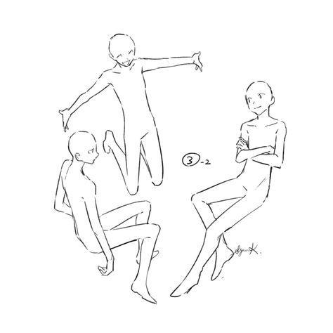 Poses Manga, Drawing Body Poses, Person Drawing, Drawing Prompt, 캐릭터 드로잉, Poses References, Anime Drawings Tutorials, Community Service, Art Poses