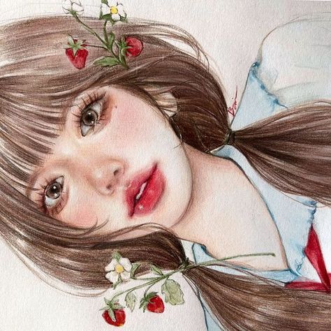 Ttzewo Art, Hd Wallpaper Illustration, Wallpaper Illustration, Concept Art Tutorial, Japanese Drawings, Illustration Portrait, Anime Canvas Art, Kpop Drawings, Easy Drawings Sketches