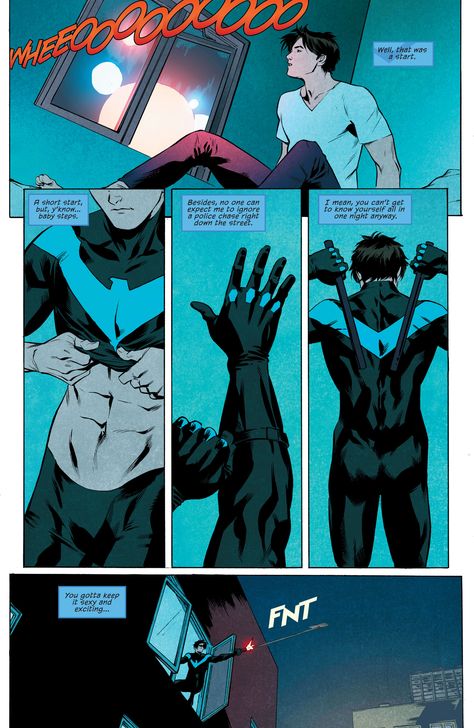 Love nightwing Women Of Dc Comics, Night Wing Fanart, Nightwing Comic, Batman Nightwing, Night Wing, Univers Dc, Batman Comic Art, Im Batman, Batman And Robin