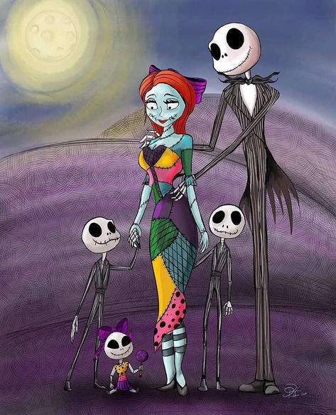 Nightmare Before Christmas🎬’s Instagram photo: “Lovely 🖤 🖤 #nightmarebeforechristmas #nbcfamilylovers #thenightmarebeforechristmas #jackandsally #jackandsallylove #jackskellington…” Jack And Sally Family Tattoo, Nightmare Before Christmas Babyshower, Attractive Characters, Nightmare Before Christmas Quotes, Illusion Tattoo, Jack Y Sally, Illusion Tattoos, Optical Illusion Tattoos, Jack Nightmare Before Christmas