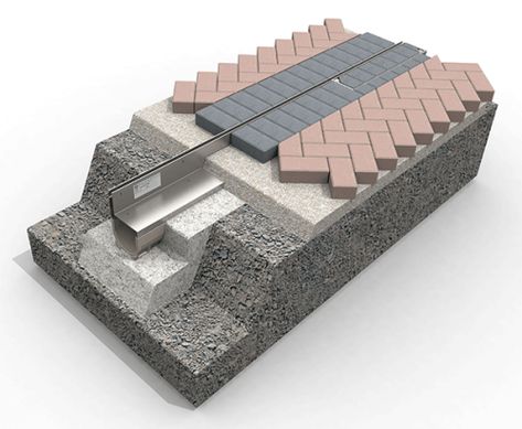 Surface Drainage, Channel Drain, Landscape Diagram, Exterior Lighting Design, Landscape Drainage, Landscape And Urbanism Architecture, Urban Design Graphics, Paving Design, Residential Building Design