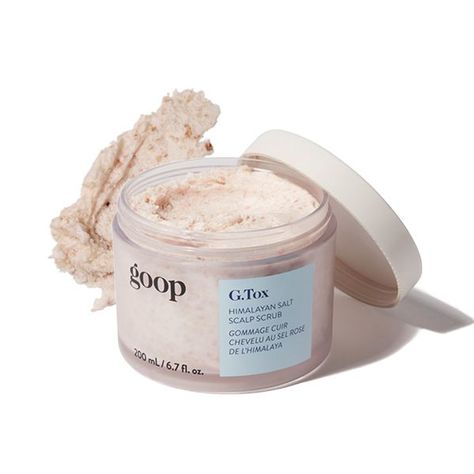 The goop Beauty Closet Questionnaire: GP Salt Scalp Scrub, Beauty Closet, Chemical Exfoliation, Date Night Makeup, Moringa Oil, Scalp Scrub, Himalayan Pink Salt, Moisturizing Shampoo, Skin Radiance