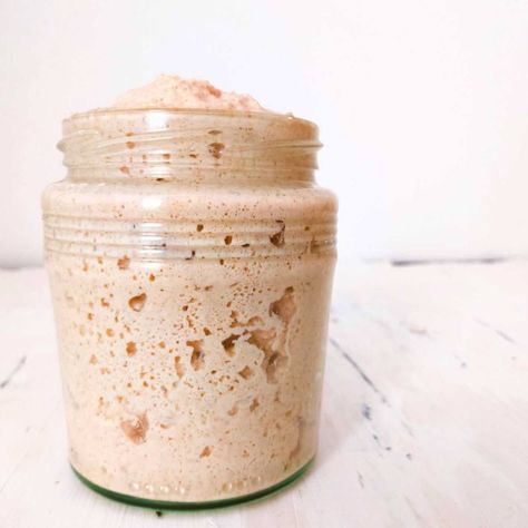 How to Make a Gluten-Free Sourdough Starter - Natasha's Home Gluten Free Sourdough Starter, Gluten Free Sourdough Bread, Gluten Free Sourdough, Sourdough Starter Recipe, Gf Bread, Cranberry Cookies, Oat Cookies, Sourdough Baking, Dairy Free Dessert