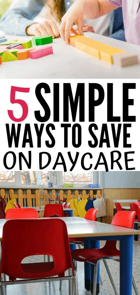 Child care can be expensive ! Learn how much you can expect to pay on daycare each month and 5 ways you can save money on daycare. #savemoney #budget Working Parents, Postpartum Recovery, Day Care, Breastfeeding Tips, Newborn Care, Child Care, First Time Moms, Single Parenting, Working With Children