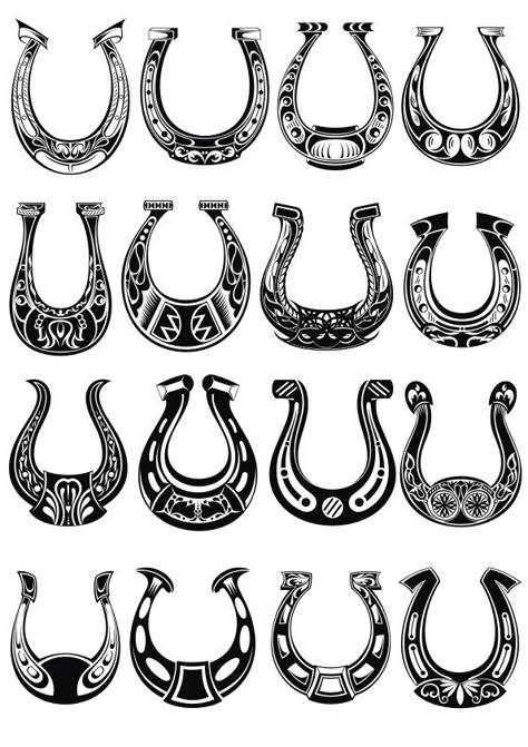 Shoe Tattoo, Tattoo Homme, Horse Shoe Nails, Horse Shoe Tattoo, K Tattoo, Horseshoe Logo, Free Dxf Files, Hanging Letters, Horseshoe Art