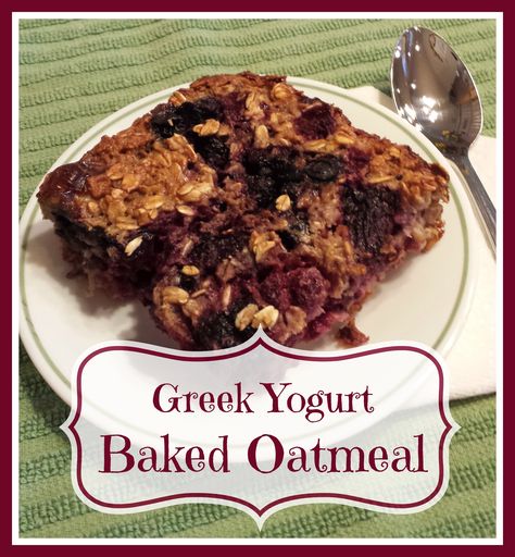 Greek Yogurt Banana Bread, Yogurt Banana Bread, 21 Day Fix Breakfast, Clean Eating Breakfast, 21 Day Fix Meals, Clean Eating Dinner, Baked Oats, Yogurt Recipes, Baked Oatmeal