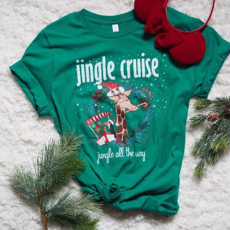 Disney Jungle Cruise, Mickey Ornaments, Disney Christmas Vacation, Muppets Christmas, Disney World Attractions, Disney Christmas Shirts, Jungle Cruise, Grinch Who Stole Christmas, Muppet Christmas Carol