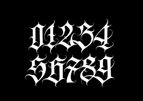 𝙂𝙀𝙉𝙊𝙎’s Instagram profile post: “1️⃣2️⃣3️⃣ #lettering #letteringtattoo #customlettering #letters #numbers #blackletters #darklettering #darkletters #chicanolettering #roma…” Lettering Numbers Tattoo, Number Lettering, Lettering Number, Numbers Lettering, Graffiti Numbers, Tattoo Writing Fonts, Lettrage Chicano, Number Tattoo Fonts, Lettering Numbers