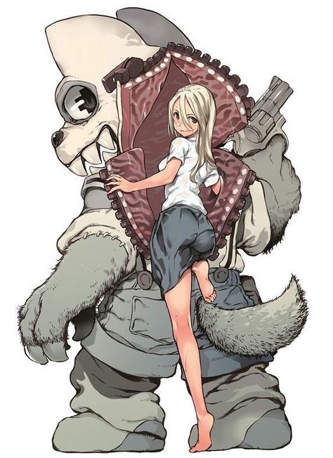 Gleipnir Manga, Deadman Wonderland, Arte 8 Bits, Creature Concept Art, Funky Art, Adaptation, An Anime, 귀여운 동물, Art Reference Photos