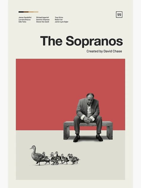 "The Sopranos" Art Print for Sale by Part Studio | Redbubble Sopranos Poster Art, Mr Robot Quotes, Sopranos Poster, Edie Falco, James Gandolfini, Game Room Man Cave, The Sopranos, Tony Soprano, Cave Wall