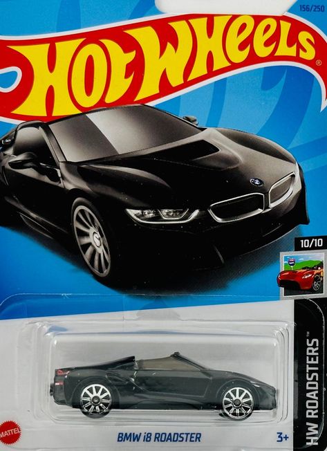 2023 | 156 | BMW i8 Roadster (2nd Color) | HW Roadsters (10/10) | HKK13 Bmw I8 Roadster, I8 Roadster, Hot Wheels Garage, Hot Wheel, Bmw I8, 2 Colours, Wheel, Bmw, Gift Ideas