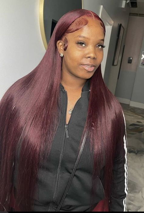 Melted Lace, Prom Wig, Color Wigs, Highlights Curly Hair, Beauty Hair Color, Frontal Wig Hairstyles, Straight Weave Hairstyles, Birthday Hairstyles, Birthday Inspo