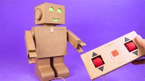 Diy Electric Toys, Make A Robot, Box Robot, Remote Control Robots, Cardboard Crafts Kids, Cardboard Toys, Science Projects For Kids, Electronics Mini Projects, Gadgets Technology Awesome