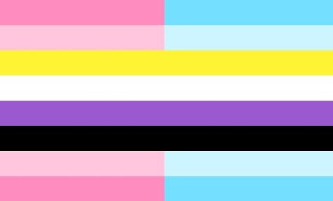 Boygirl Flag, Chester Beckington, Gender Flags, Gender Identity, Chester, Flag, Green, Quick Saves