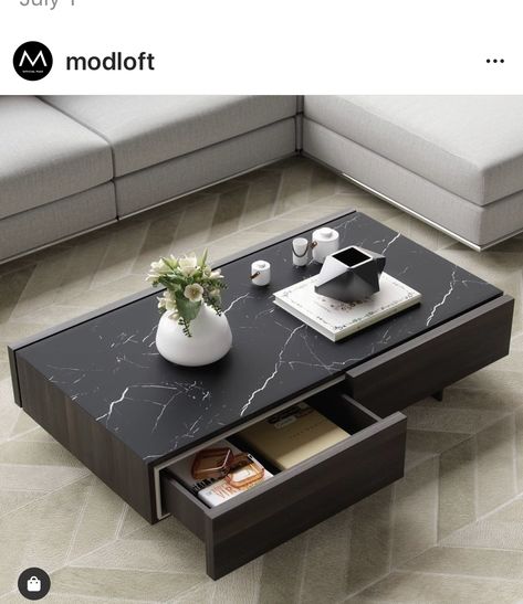 Modern Centre Table Designs, Meja Industrial, Centre Table Design, Centre Table Living Room, Ruang Tv, Tea Table Design, Central Table, Center Table Living Room, Coffee Table Design Modern