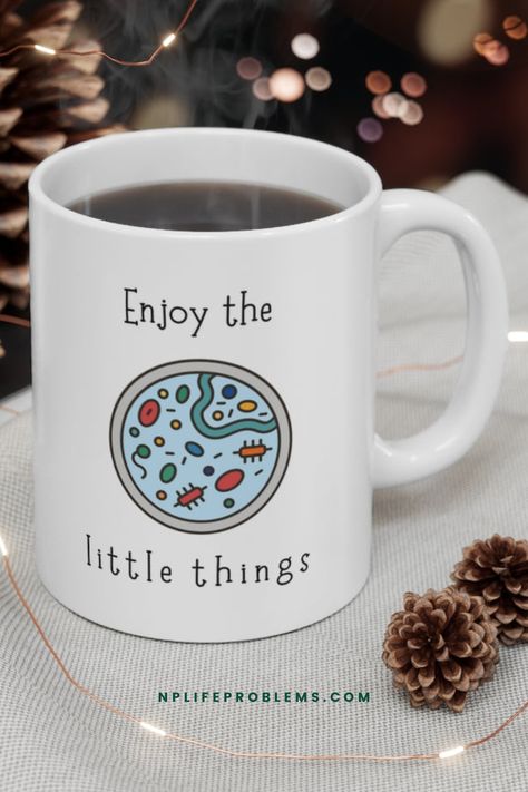 Sip in style with our Microbiology Mug, the perfect gift for the science lover in your life! Ideal for morning coffee or late-night study sessions, it makes a thoughtful gift for birthdays, graduations, or any special occasion. Bring a touch of science to your daily routine! #MicrobiologyMug #ScienceGifts #ScienceLover #Microbiology #GiftIdeas #CoffeeLovers #StudentLife #ScienceTeacher #LabLife #GraduationGift Biology Gift Ideas, Microbiology Gifts, Biology Teacher Gifts, Medical Stickers, Night Study, Biology Teacher, Funny Science, Tech Gift, Study Sessions