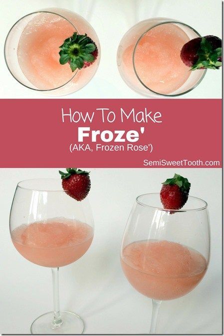 I'm in love with this Froze recipe. Frozen Rose is all the rage right now and I had no idea how easy it was to make from home! This is the perfect Spring drink to make for all of my girlfriends. Healthy Frozen Dinners, Froze Recipe, Wine Slushie Recipe, Frosé Recipe, Frozen Dinner, Ginger Salmon, Spring Drink, Frozen Rose, Slushie Recipe