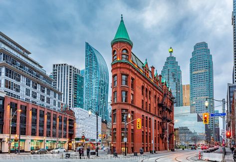 Gooderham Building, Toronto photography guide Gooderham Building, Photographer Essentials, Brookfield Place, Toronto Photography, Yonge Street, Flatiron Building, Front Street, Downtown Toronto, Photography Guide