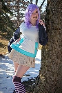 Mizore Shirayuki - Rosario + Vampire cosplay by Amishanda - Cosplay.com Rosario Vampire Characters, Mizore Shirayuki, Vampire Cosplay, Rosario Vampire, Things To Sell, Rosario