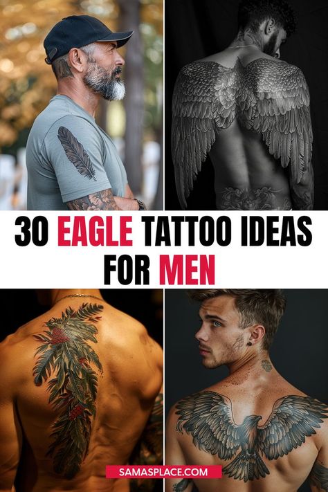 Eagle tattoo ideas for men, symbolizing freedom, power, and courage with detailed feather designs. Eagle Tattoo Ideas For Men, Eagle Tattoo Forearm, Eagle Tattoo Ideas, Powerful Poses, Bold Eagle, Tattoo Ideas For Men, Eagle Tattoos, Eagle Tattoo, Feather Tattoo