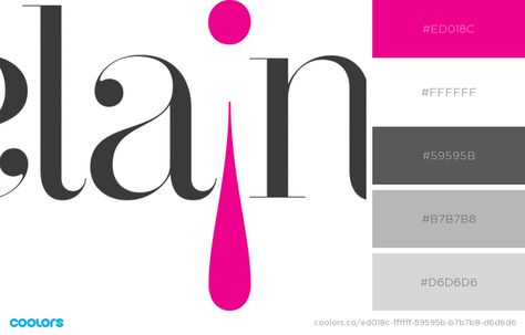 Black White And Pink Color Palette, Consultancy Branding, Pink Musician, Pink Apartment, Black Color Palette, Grey Palette, Gold Color Palettes, Brand Ideas, Color Palette Bright