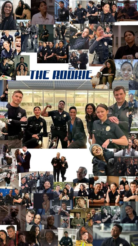 The rookie wallpaper Titus Makin Jr, Aaron Thorsen, The Rookie Wallpaper, Rookie Wallpaper, Tim Bradford The Rookie, Nyla Harper, The Rookie Tim Bradford, Jackson West, Mekia Cox