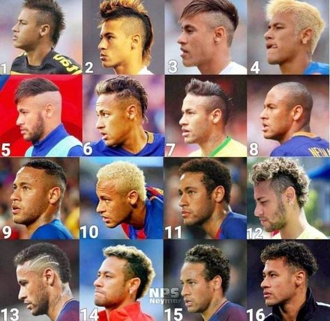 Neymar Hairstyle, Neymar Jr Hairstyle, Cristiano Ronaldo Style, Neymar Jr Wallpapers, Legends Football, Neymar Football, Wavy Hair Men, Cool Mens Haircuts, Best Football Players