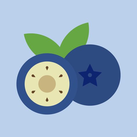 Blueberry vector #adobeillustrator #vector #berries #blueberry #color #illustrator Blueberry Illustration Design, Blueberry Vector, Blueberry Illustration, Berries Illustration, Blueberry Color, March 17, Design Inspo, Nail Design, Cute Drawings