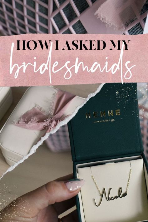 Wedding inspiration. wedding ideas. bridesmaid gifts. wedding gifts. how to ask bridesmaids. wedding inspo 2022. How To Ask Bridesmaids, Ask Bridesmaids, Sister Wedding Gift, Asking Bridesmaids, How We Met, Bridesmaid Inspiration, Inspiration Wedding, Gifts For My Sister, Be My Bridesmaid