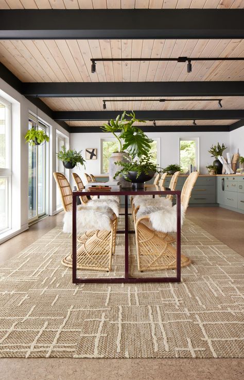 We're bringing back the art of woven textiles 🧺 Our newest style was designed to bring natural texture to the indoors. Shop Draper. https://bit.ly/49bNyEk Rug Tiles, Flor Tiles, Flor Rug, Woven Textiles, Tile Rug, Random Pattern, Modern Flat, Square Tile, Area Rug Sizes