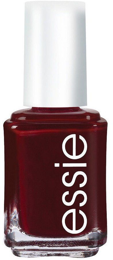 Essie Nail Color Essie Red Nail Polish, Plum Nail Polish, Holiday Nail Polish, Christmas Nail Polish, Coral Nail Polish, Plum Nails, Essie Nail Colors, Fall Nail Polish, Pastel Nail Polish