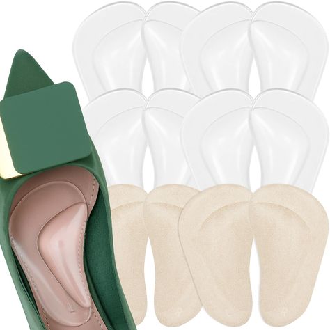 PRICES MAY VARY. 𝘼𝙍𝘾𝙃 𝙎𝙐𝙋𝙋𝙊𝙍𝙏 - With our 6 Pairs Gel Arch Support Cushions, you can take a confident step forward. The ergonomic arch support design offers the perfect cushioning for your arch, providing relief from Flat Foot, Plantar Fasciitis and Heel Spurs. Improve your gait and experience the ease of walking or running anew. 𝙀𝘼𝙎𝙀 𝙊𝙁 𝙐𝙎𝙀 - These arch support cushions are not just effective, but also incredibly easy to use. Clean your shoes, remove the adhesive cover from t Fsa Eligible Items, Fallen Arches, Flats With Arch Support, Flat Foot, Shoe Inserts, Support Design, Diet Supplements, Foot Pain, Sports Nutrition