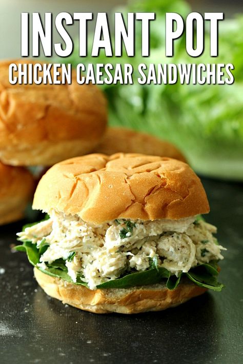 Amazing Chicken Breast Recipes, Caesar Sandwich, Chicken Caesar Sandwich, Instant Pot Chicken Recipes, New Chicken Recipes, Caesar Chicken, Weekend Lunch, Amazing Chicken, Six Sisters Stuff