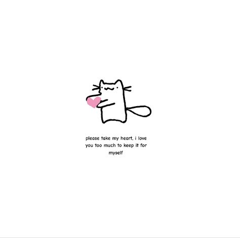 Silly Cat Doodles Love, Cute Doodle Messages, I Love You Cat Drawing, Cat Sending Love, Cat Ily, Cute Love Messages, Cat Doodle, Little Doodles, Cute Messages