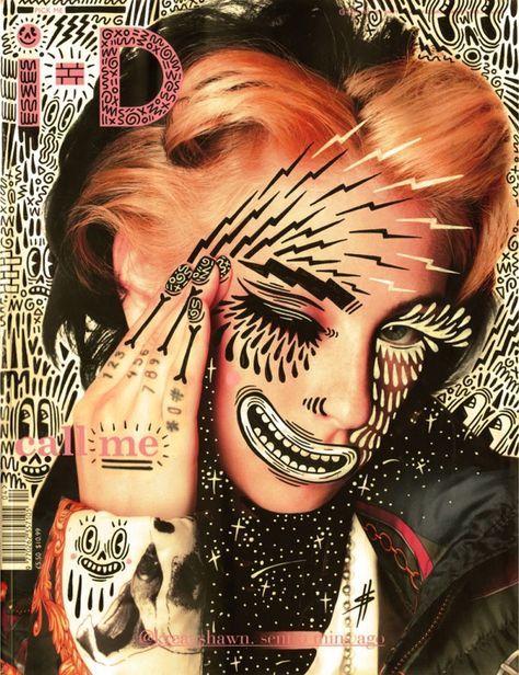 Make me beautiful. Iconic magazine cover do-overs by Hattie Stewart. Hattie Stewart, Id Magazine, Pop Art Fashion, Magazine Illustration, Magazine Cover Design, Editorial Layout, Design Magazine, Magazine Layout, Design Graphique