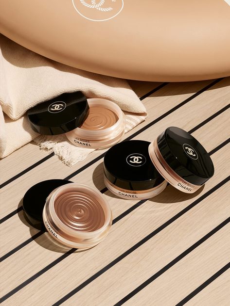 LES BEIGES Healthy glow bronzing cream 395 - Soleil tan deep bronze | CHANEL Chanel Cream Bronzer, Chanel Bronzer, Chanel Foundation, Daytime Makeup, Chanel Cream, Best Bronzer, Chanel Les Beiges, Chanel Store, Chanel Beauty