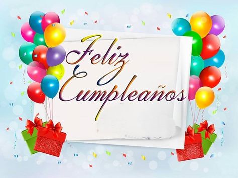 Spanish Birthday Wishes, Heart Garland, Game Download Free, Happy Birthday Images, Birthday Images, Happy Birthday To You, Happy Birthday Wishes, Baby Names, Birthday Wishes