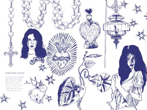 Lana Del Rey Tattoos, Flash Tats, Tatoo Inspiration, Full Body Tattoo, Flash Tattoos, Cute Tiny Tattoos, Tattoo Style Drawings, Tattoo Portfolio, Line Art Tattoos