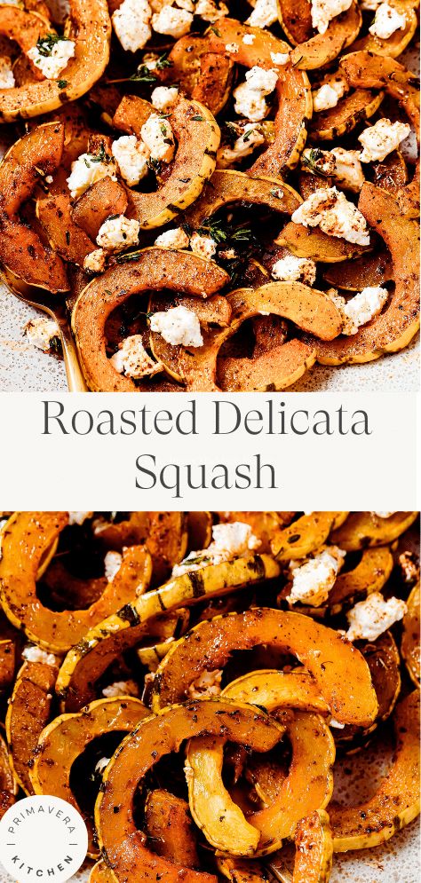 Roasted Delicata Squash has a velvety texture and sweet fall flavors that you’ll love! It's a delicious side dish that’s sure to impress! Delicata Squash Recipe, Mashed Butternut Squash, Butternut Squash Recipes Roasted, Roasted Delicata Squash, Great Salad Recipes, Autumn Side Dishes, Fall Recipes Healthy, Delicata Squash, Eat Veggies