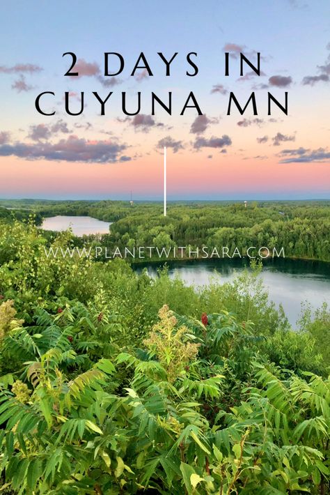 Hidden Gem of Minnesota - check out this guide for the perfect active weekend! #cuyuna #crosbymn #minnesota #minnesotatravel Cuyuna Minnesota, Minnesota Adventures, Travel Minnesota, Long Weekend Getaways, Minnesota Travel, Midwest Travel, Northern Minnesota, Weekend Itinerary, Birthday Trip