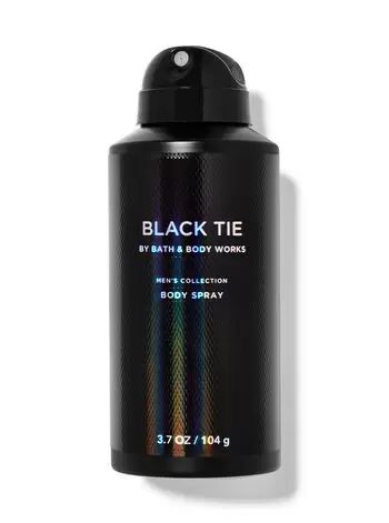 Black Tie Body Spray | Bath & Body Works Mens Body Care, Body Care Set, Male Accessories, Hair Gummies, Mist Color, Masculine Scent, Bath And Bodyworks, Fragrance Mist, Body Mist