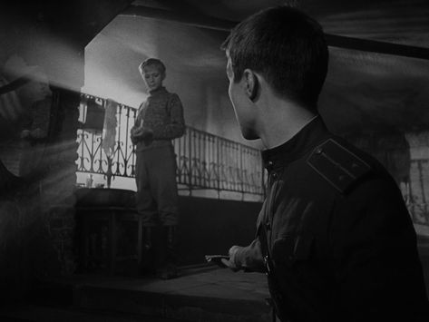 Ivan's Childhood Ivans Childhood, Andrei Tarkovsky, Frames Ideas, Story Aesthetic, Movie Shots, Film Grab, Black Aesthetic Wallpaper, Film Stills, Black Aesthetic