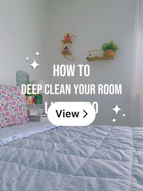 Lemon8 · HOW TO DEEP CLEAN YOUR ROOM ✨ · @iri Deep Clean Your Room, How To Clean Your Room, How To Deep Clean Your Room, Dirty Room, Smelling Good, Clean Your Room, Dryer Sheets, Clean Room, House Smells