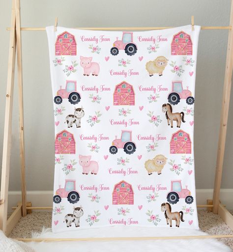 Baby Girl Blanket, Girl Blanket, Personalized Baby Blanket, Personalized Baby Girl, Personalized Blanket, Personalised Blankets, Perfect Baby Shower Gift, Baby Warmer