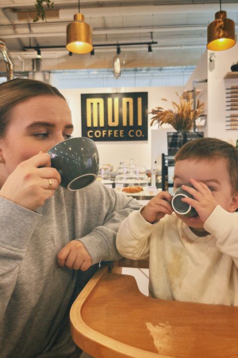 Family Morning Aesthetic, Mommy And Me Coffee Shop Photoshoot, Family Coffee Shop, Family At Restaurant, Solo Adventure, Fun Mom, Launch Campaign, Swim School, Lifestyle Photography Family