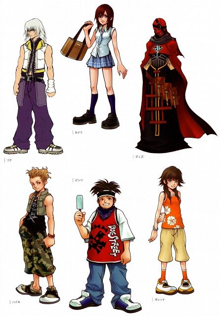 Tetsuya Nomura Art, Nomura Art, Tetsuya Nomura, Kingdom Hearts Characters, Creative Pictures, 90s Anime, Character Design References, Kingdom Hearts, Art Reference Poses