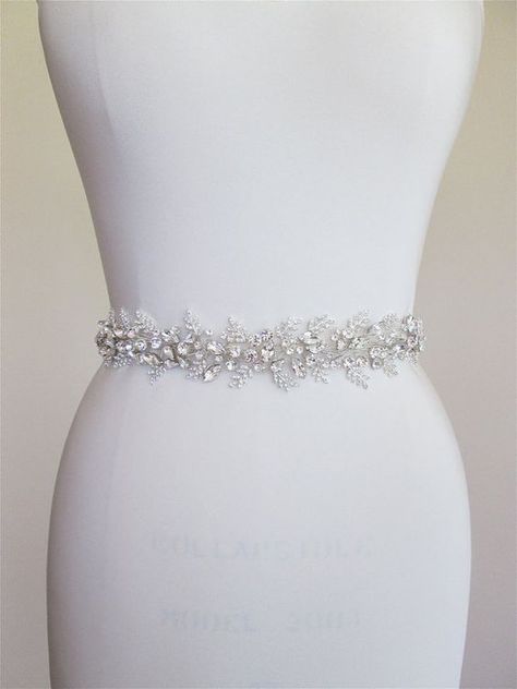 Diy Wedding Dress Sash, Bride Belt, Beaded Bridal Sash, Bridal Belts, Bridal Sash Belt, Wedding Dress Sash, Diy Wedding Dress, Wedding Dress Belt, Crystal Belt