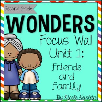 SECOND Grade Reading Wonders Unit 1 Focus Wall Wonders Focus Wall Second Grade, Wonders 2nd Grade Unit 1, Wonders 2023 2nd Grade, Wonders Reading 2nd Grade, Wonders Focus Wall, Second Grade Reading, Mcgraw Hill Wonders, Focus Boards, Kindergarten Units