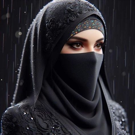 Veiled Girl, Anime Hijab, Belly Dancing Videos, Leather Outfits Women, Veiled Woman, Dancing Videos, Leather Outfits, Body Art Photography, Love Heart Images